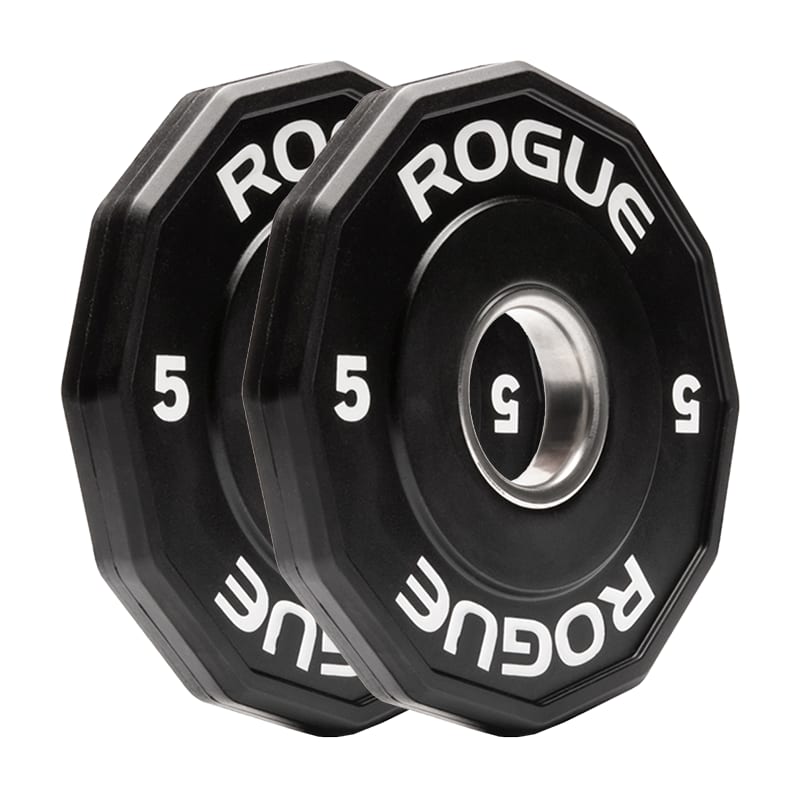 Rogue 12-Sided Urethane Grip Change Plates | Rogue Fitness